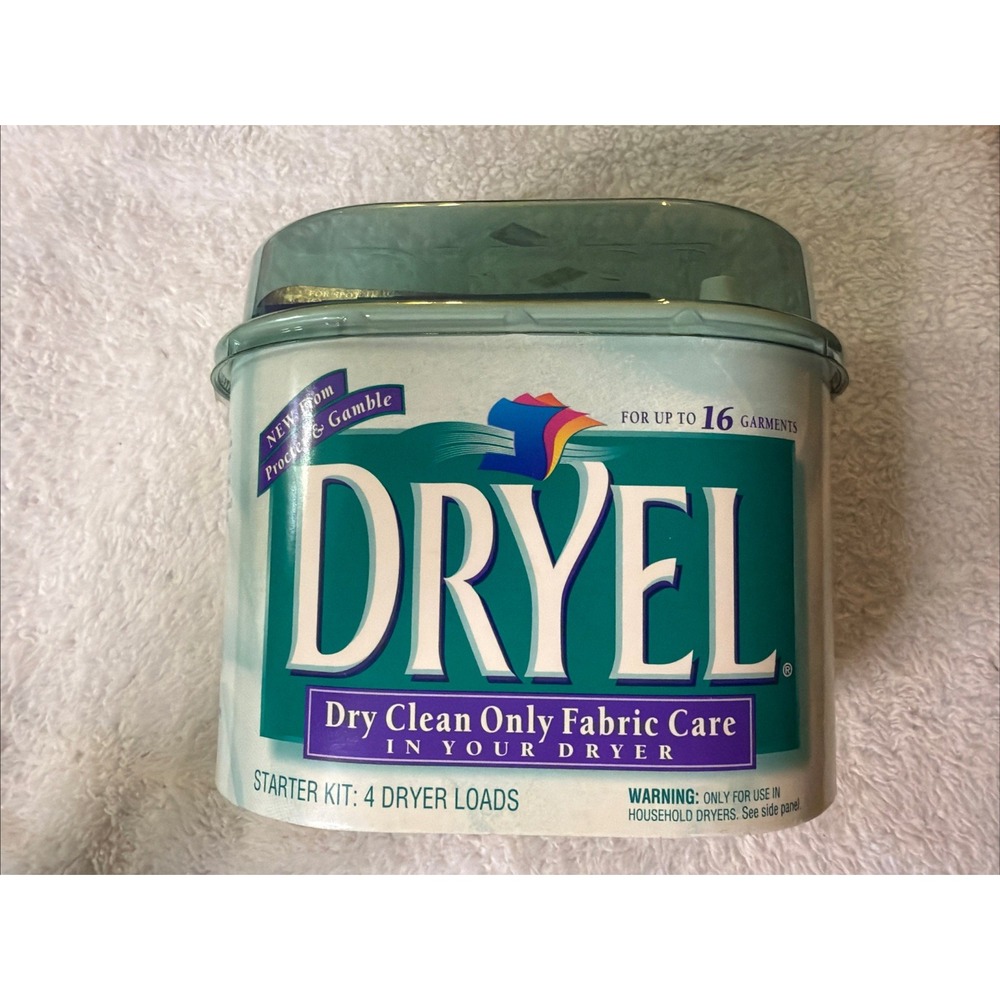 Dryel At Home Dry Cleaner Starter Kit 4 Loads 16 Garments Clean Scent NEW